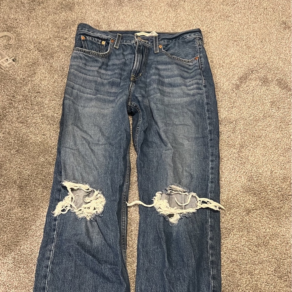 Levi straight jeans